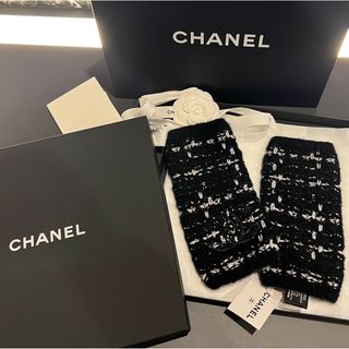 CHANEL シャネル CCマーク アームウォーマー 手袋 未使用