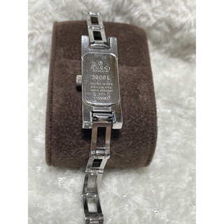 Gucci - GUCCI 腕時計 2P ダイヤ 黒 シルバー 3900L 電池交換済の通販