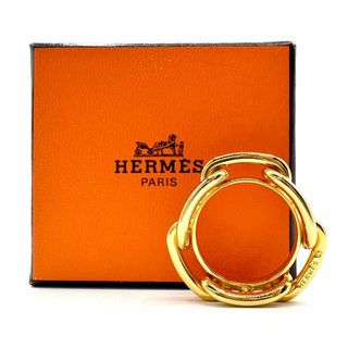 エルメス(Hermes)のエルメス HERMES スカーフリング レディース スカーフ留め  ゴールド(その他)