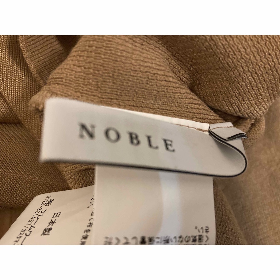 Noble(ノーブル)のNOBLE フレームワーク　トップス　日本製 レディースのトップス(ニット/セーター)の商品写真