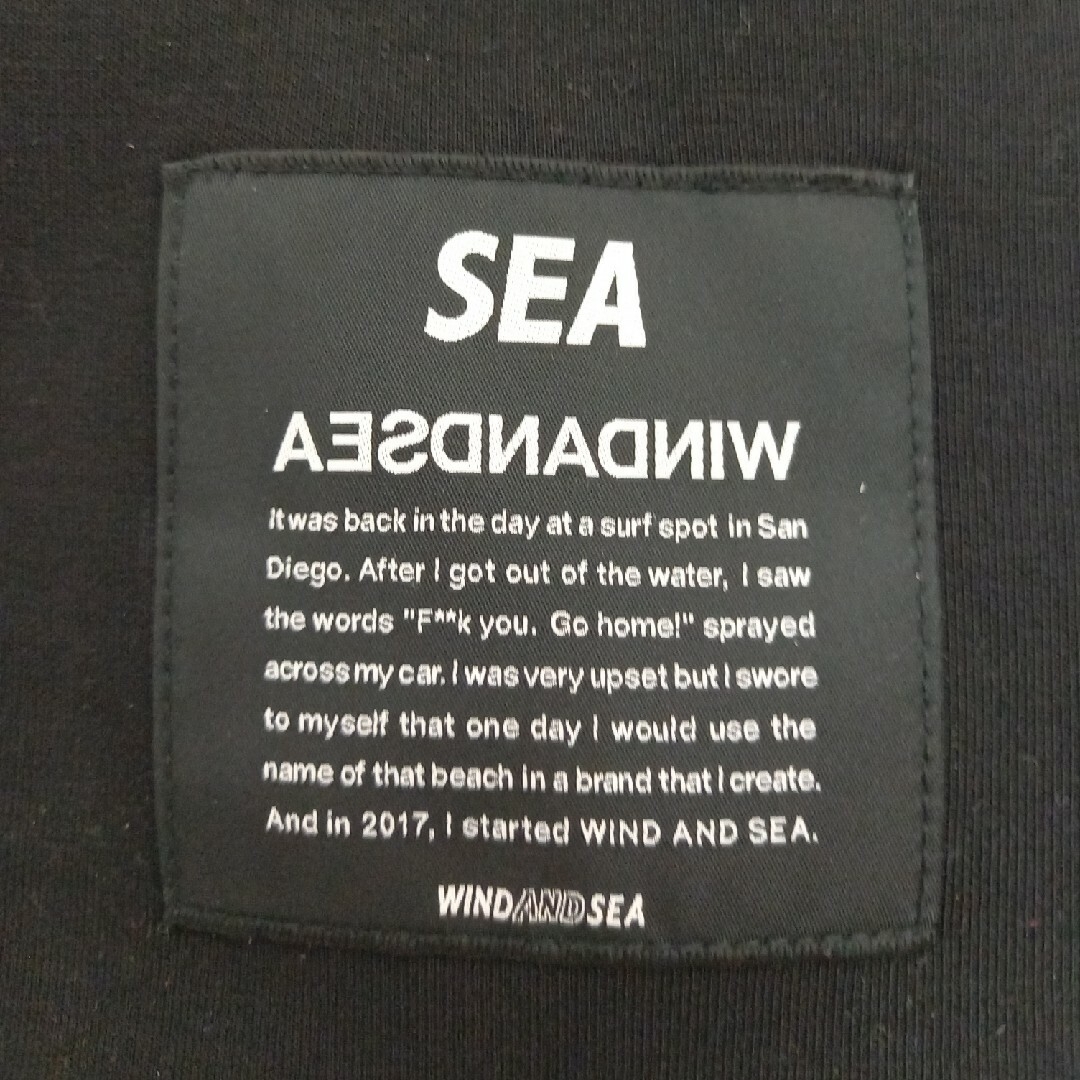 wind and sea L/S Polo Sサイズ