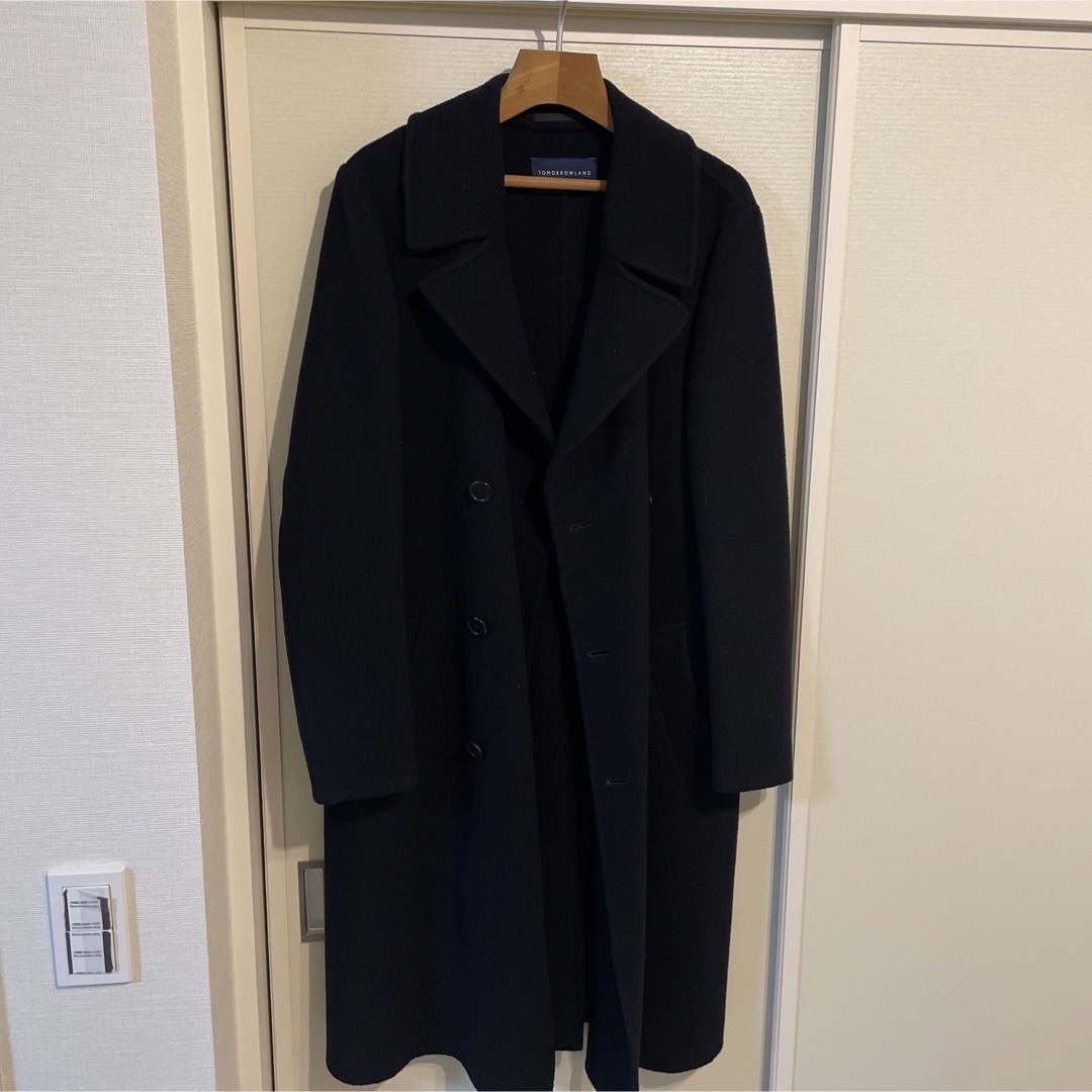 TOMORROWLAND(トゥモローランド)の着用数回　トゥモローランド　コート メンズのジャケット/アウター(チェスターコート)の商品写真