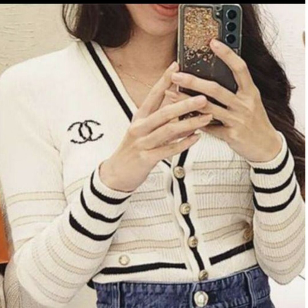 ♡CHANEL♡カーディガン 34-