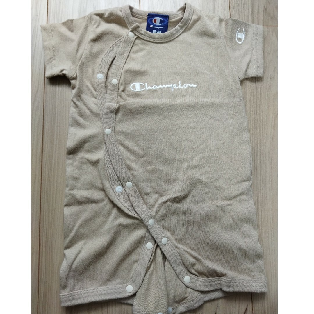 Champion(チャンピオン)のChampion　半袖カバーオール70サイズ キッズ/ベビー/マタニティのベビー服(~85cm)(カバーオール)の商品写真