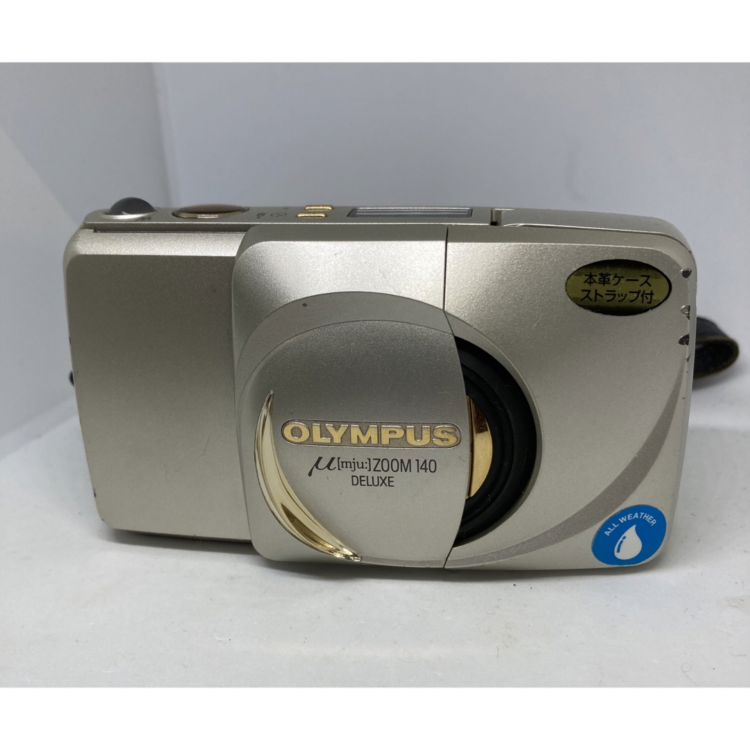 OLYMPUS - 美品動作品 OLYMPUS μ zoom 140 DELUXE リモコン付きの通販