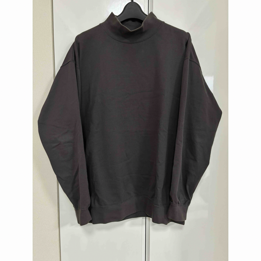 Graphpaper(グラフペーパー)のGraphpaper HEAVYWEIGHT MOCK NECK HEM RIB メンズのトップス(スウェット)の商品写真