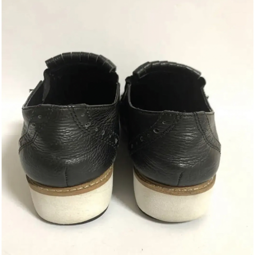 DIANA(ダイアナ)のDIANAダイアナ・タッセルスニーカー ・23cm ・ブラック レザー レディースの靴/シューズ(ローファー/革靴)の商品写真