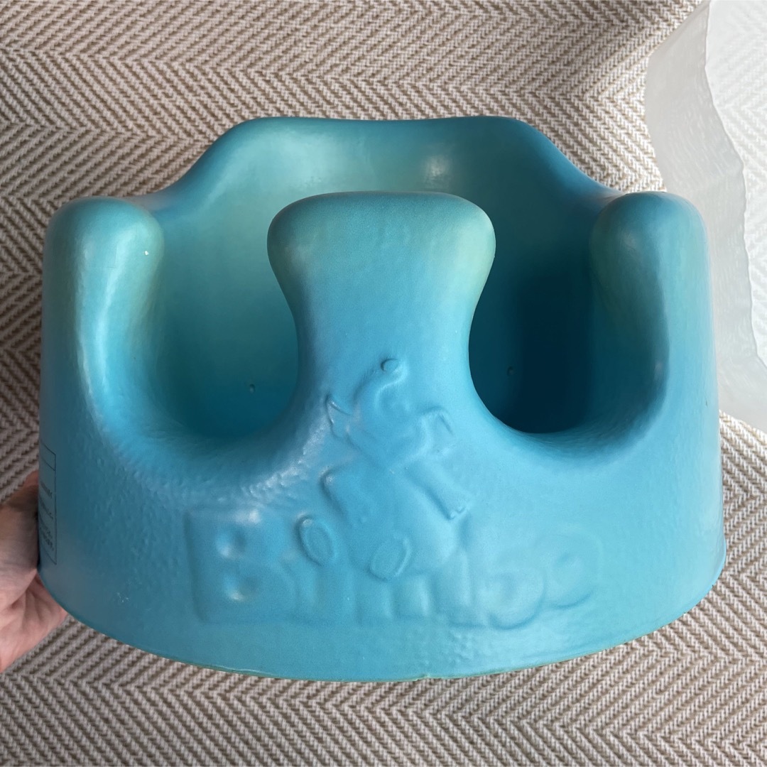 Bumbo(バンボ)のバンボ　水色　 キッズ/ベビー/マタニティのキッズ/ベビー/マタニティ その他(その他)の商品写真