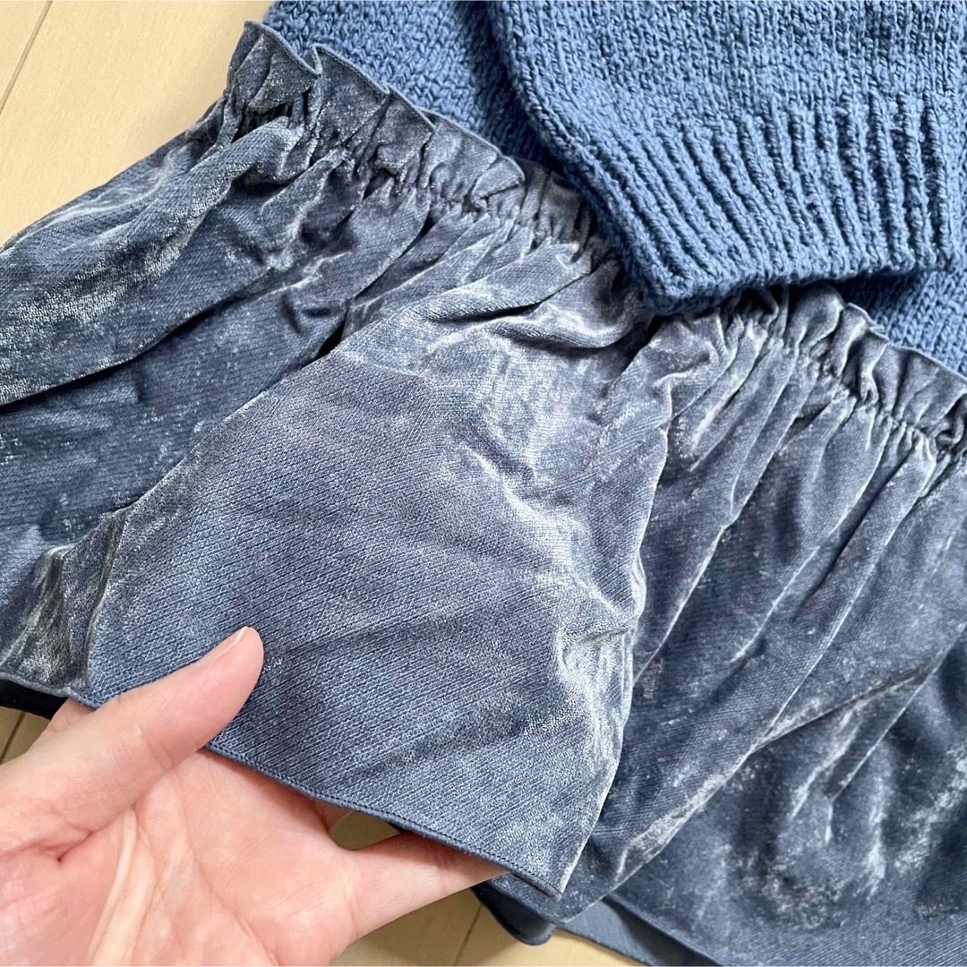 BEARDSLEY - 【新品】BEARDSLEY(ビアズリー)裾フリルニットの通販 by