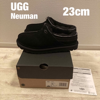 新品　UGG クロッグ Neuman ニューマン 黒 ブラック 23cm