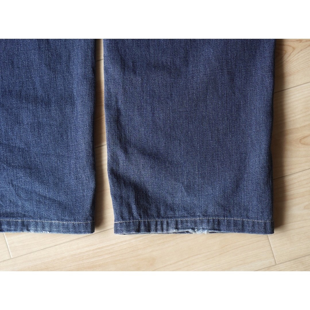 90s 古着 Levi's ワイドデニム シンチバック 日本製