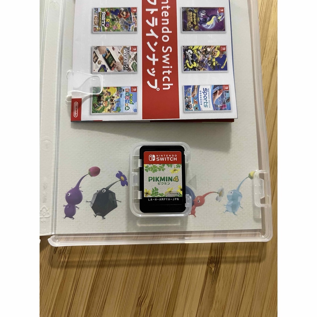 Nintendo Switch(ニンテンドースイッチ)のピクミン4 Switch ほぼ未使用 エンタメ/ホビーのゲームソフト/ゲーム機本体(家庭用ゲームソフト)の商品写真