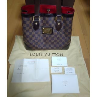 ルイヴィトン(LOUIS VUITTON)の【購入証明有】ルイ・ヴィトン ダミエ ハムステッドPM(ハンドバッグ)