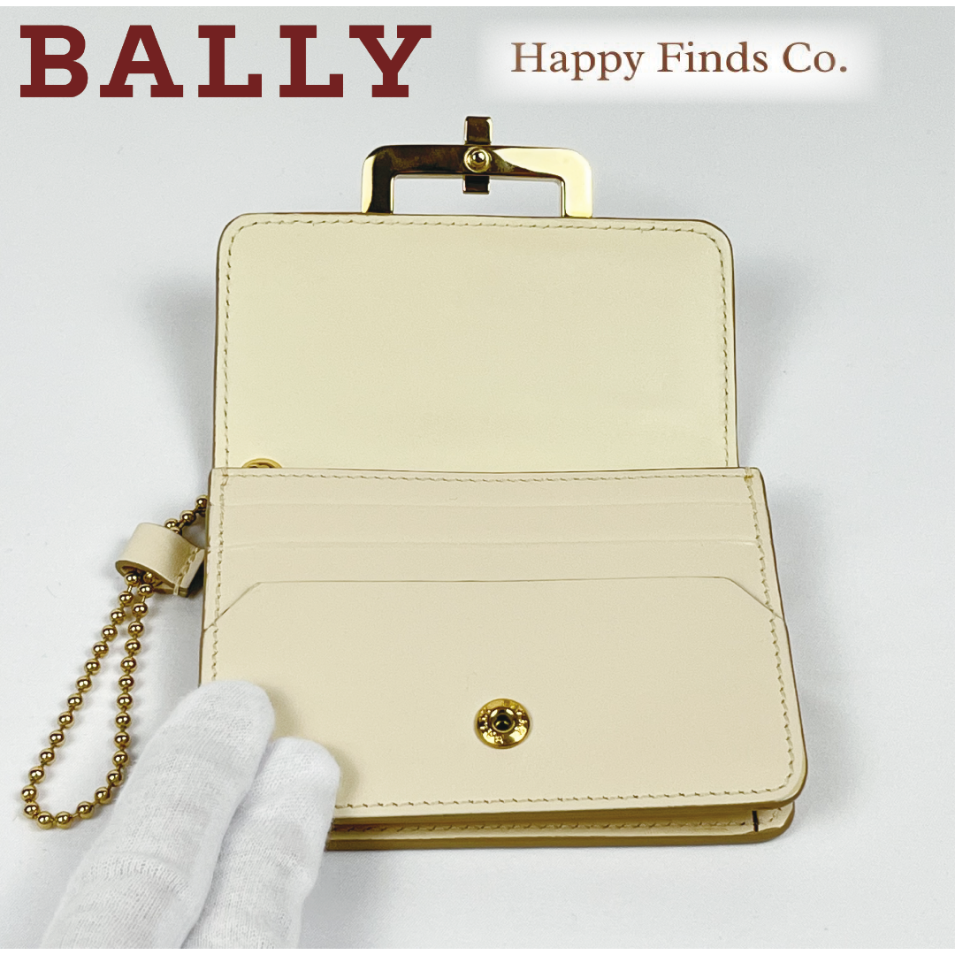 Bally(バリー)の【BALLY（バリー）】 レディース キーホルダー付きカードケース （新品） レディースのファッション小物(名刺入れ/定期入れ)の商品写真