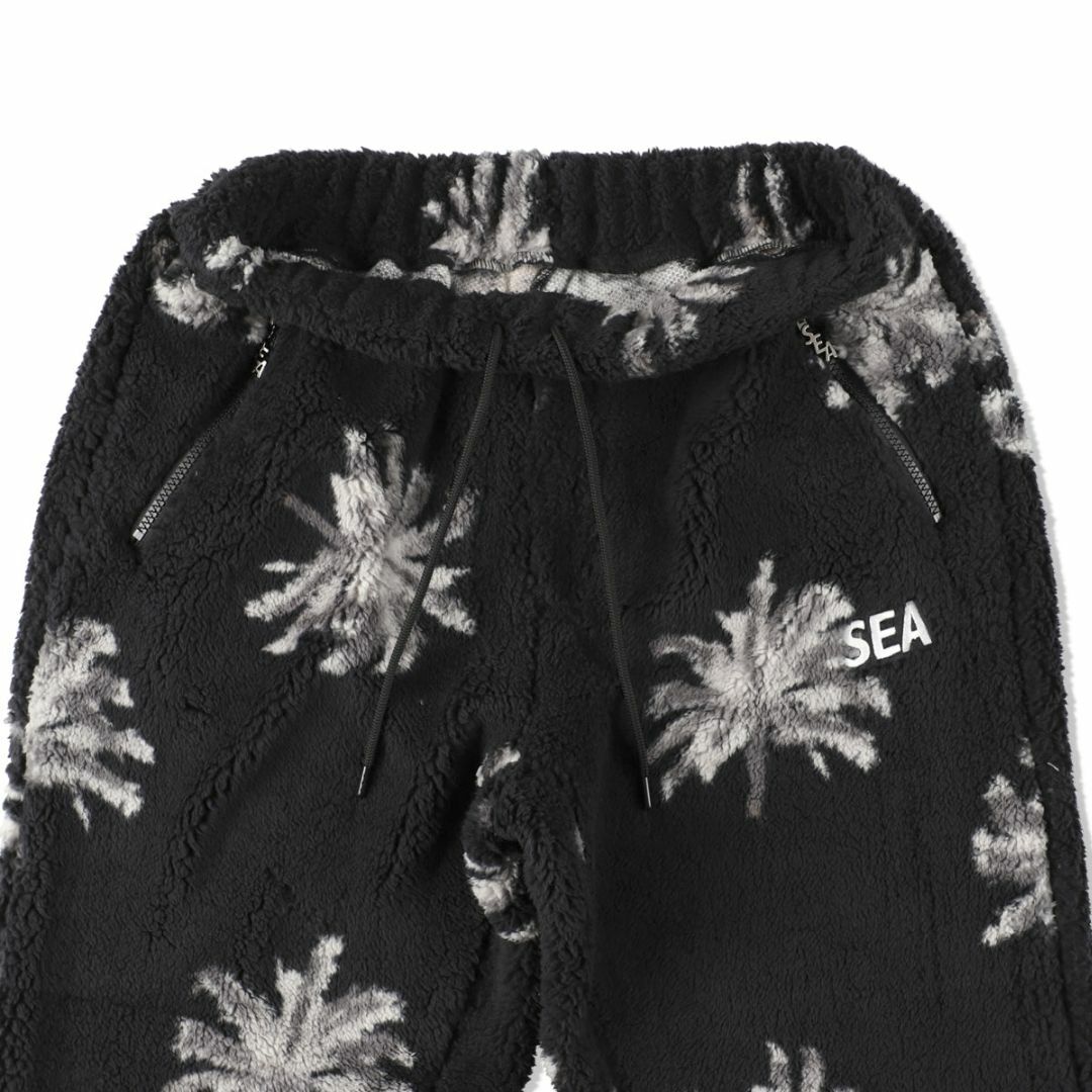 wind and sea PALM TREE SHORTS / BLACK - パンツ