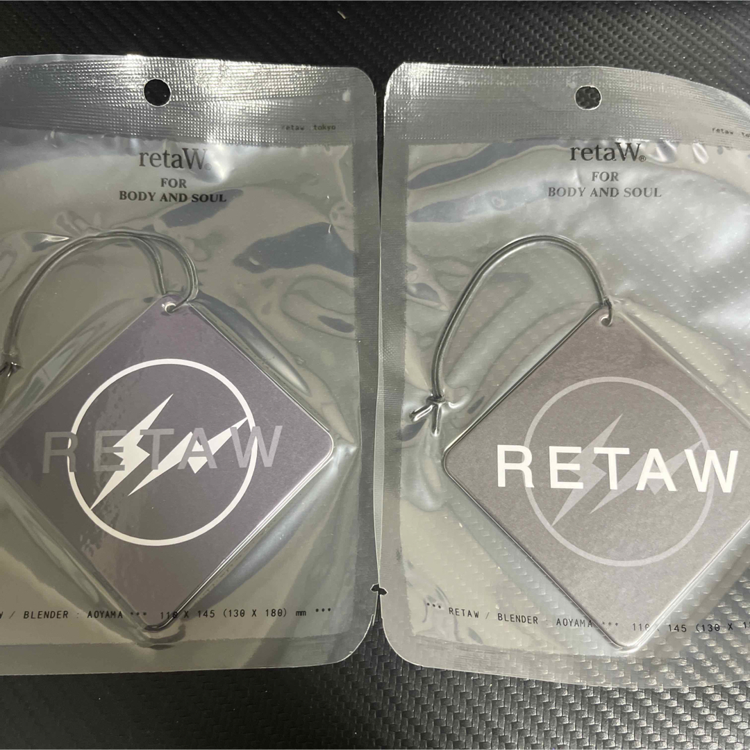 retaw car tag FRAGMENT フラグメント　カータグ 2個セット