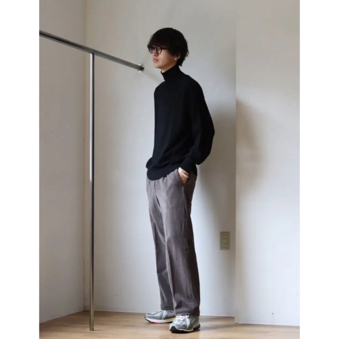 【19AW/希少】auralee ベビーカシミヤ ニット ブラック オーラリー