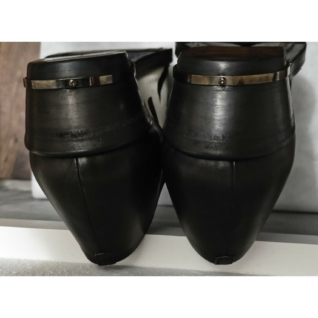 5351 POUR LES HOMMES(ゴーサンゴーイチプールオム)の【極美品￥101200】5351プールオム カーフ レザーシューズ シェラック メンズの靴/シューズ(スリッポン/モカシン)の商品写真