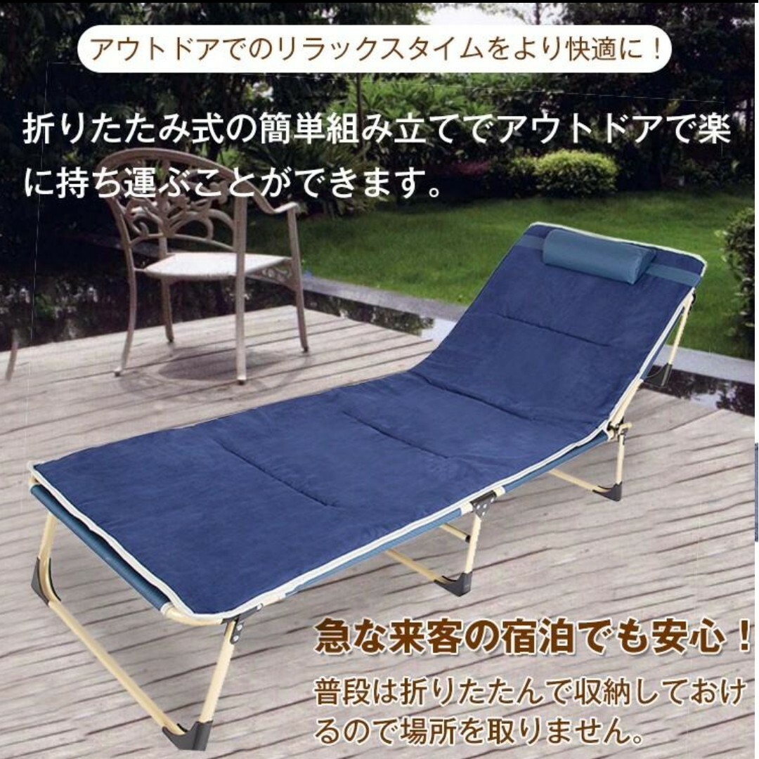 コット キャンプ ベッド 折りたたみベッド 折畳みの通販 by はいる's