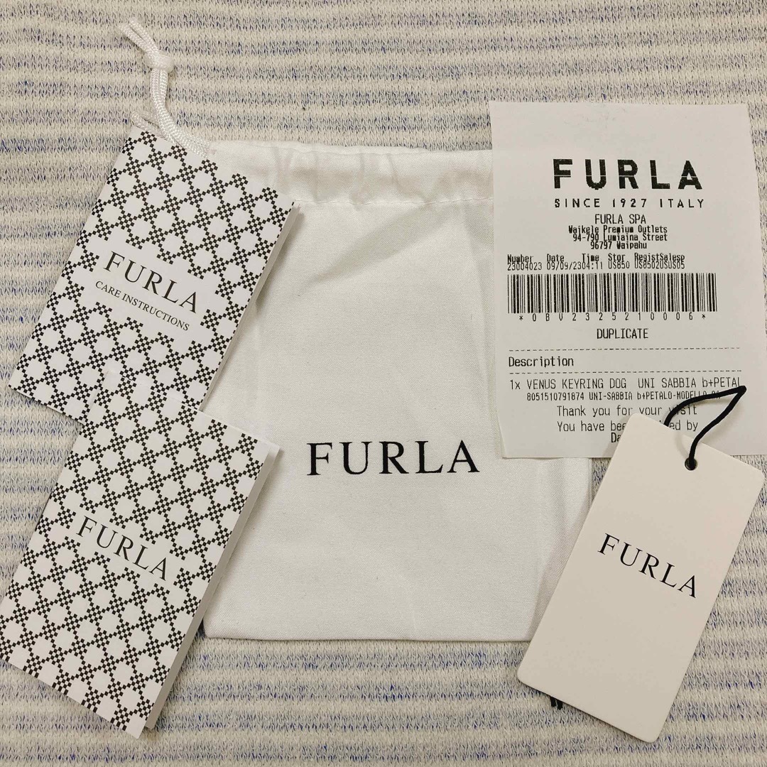 Furla(フルラ)のツインテール様専用 正規品FURLAチャームVENUSKEYRINGDOGドッグ レディースのアクセサリー(チャーム)の商品写真