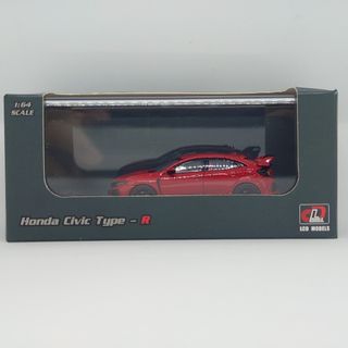 アオシマ(AOSHIMA)の青島文化教材社 LCD モデルズ 1/64 ホンダ シビック タイプR レッド(ミニカー)