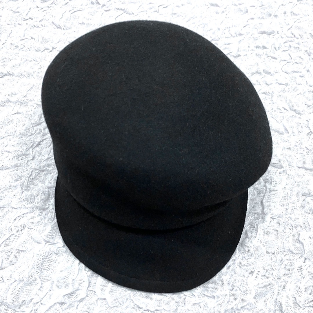 eimy istoire(エイミーイストワール)のarisuさん専用　エイミーイストワール　キャスケット　ブラック　F レディースの帽子(キャスケット)の商品写真
