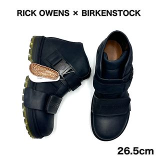 リックオウエンス(Rick Owens)の26.5cm Rick Owens × BIRKENSTOCK ブーツ ブラック(ブーツ)