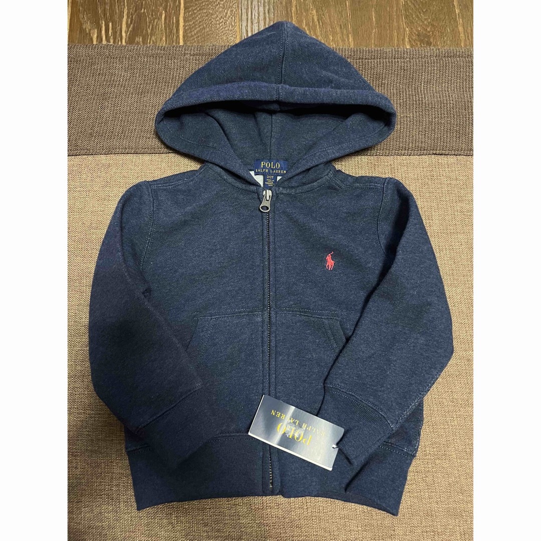 POLO RALPH LAUREN(ポロラルフローレン)の【新品未使用】POLO Ralph Lauren ポロ パーカー　 キッズ/ベビー/マタニティのキッズ服男の子用(90cm~)(Tシャツ/カットソー)の商品写真