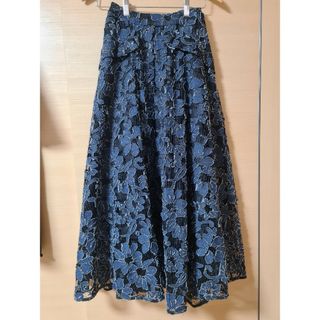 アメリヴィンテージ(Ameri VINTAGE)のANTHESIS LACE SKIRT(ロングスカート)