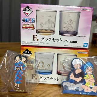 ONE PIECE - ワンピース 一番くじ F賞 グラスセットの通販 by rumi