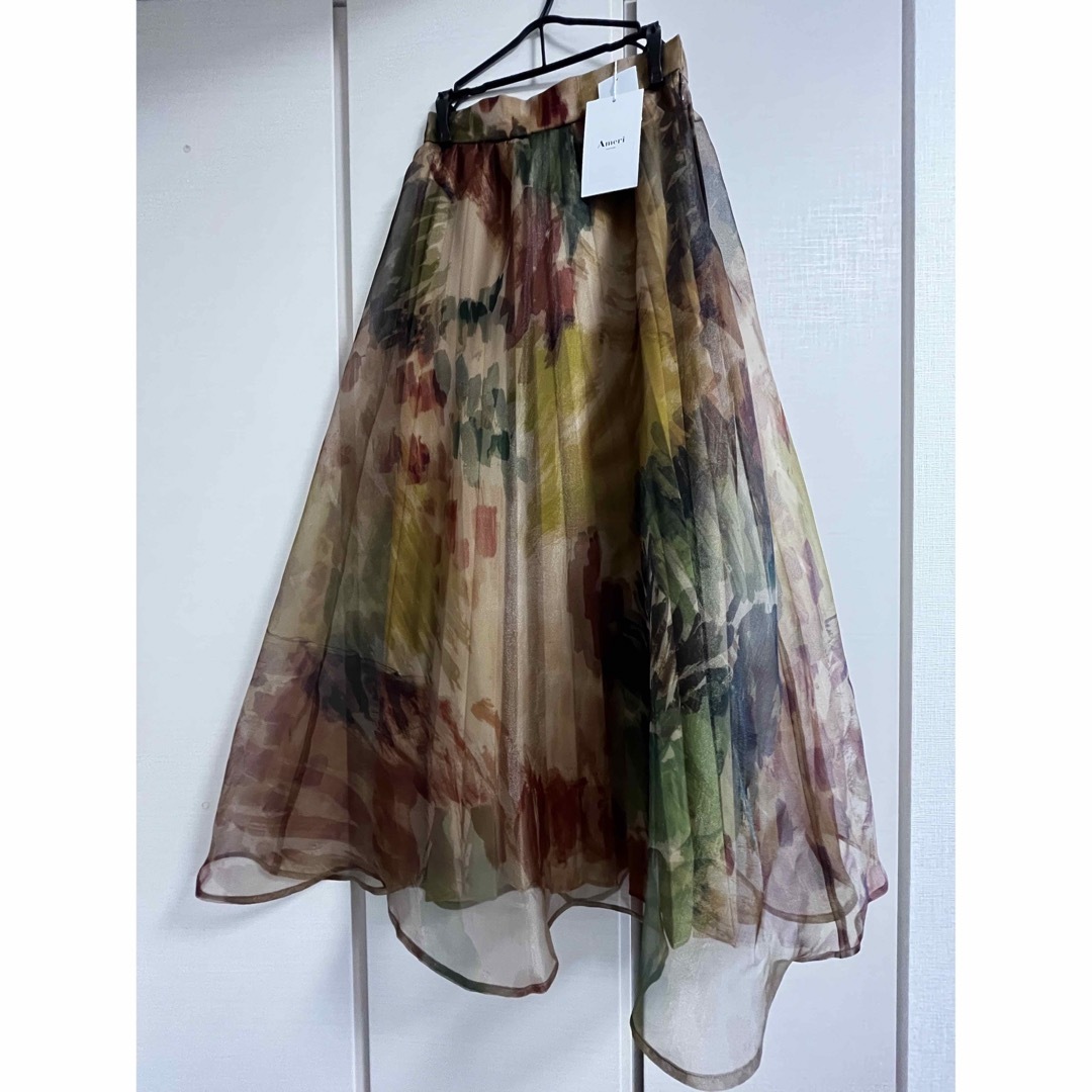 Ameri VINTAGE - Na⭐︎様専用| UND WILLOW PAINT PLEATS SKIRT の通販