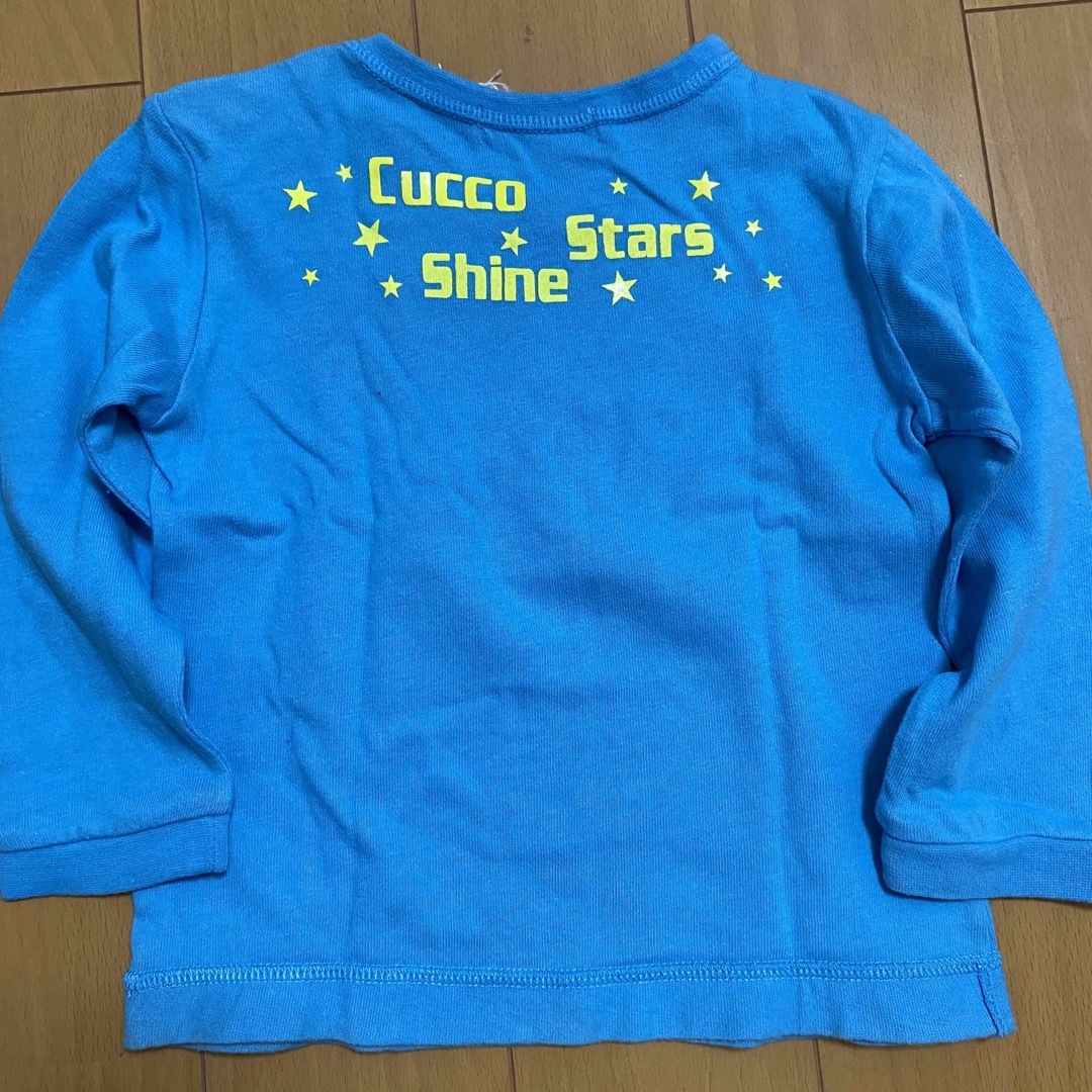 Fusen-Usagi(フーセンウサギ)の【新品】CUCCO kids ☆ BOYS 長袖Tシャツ　カットソー　90㎝ キッズ/ベビー/マタニティのキッズ服男の子用(90cm~)(Tシャツ/カットソー)の商品写真