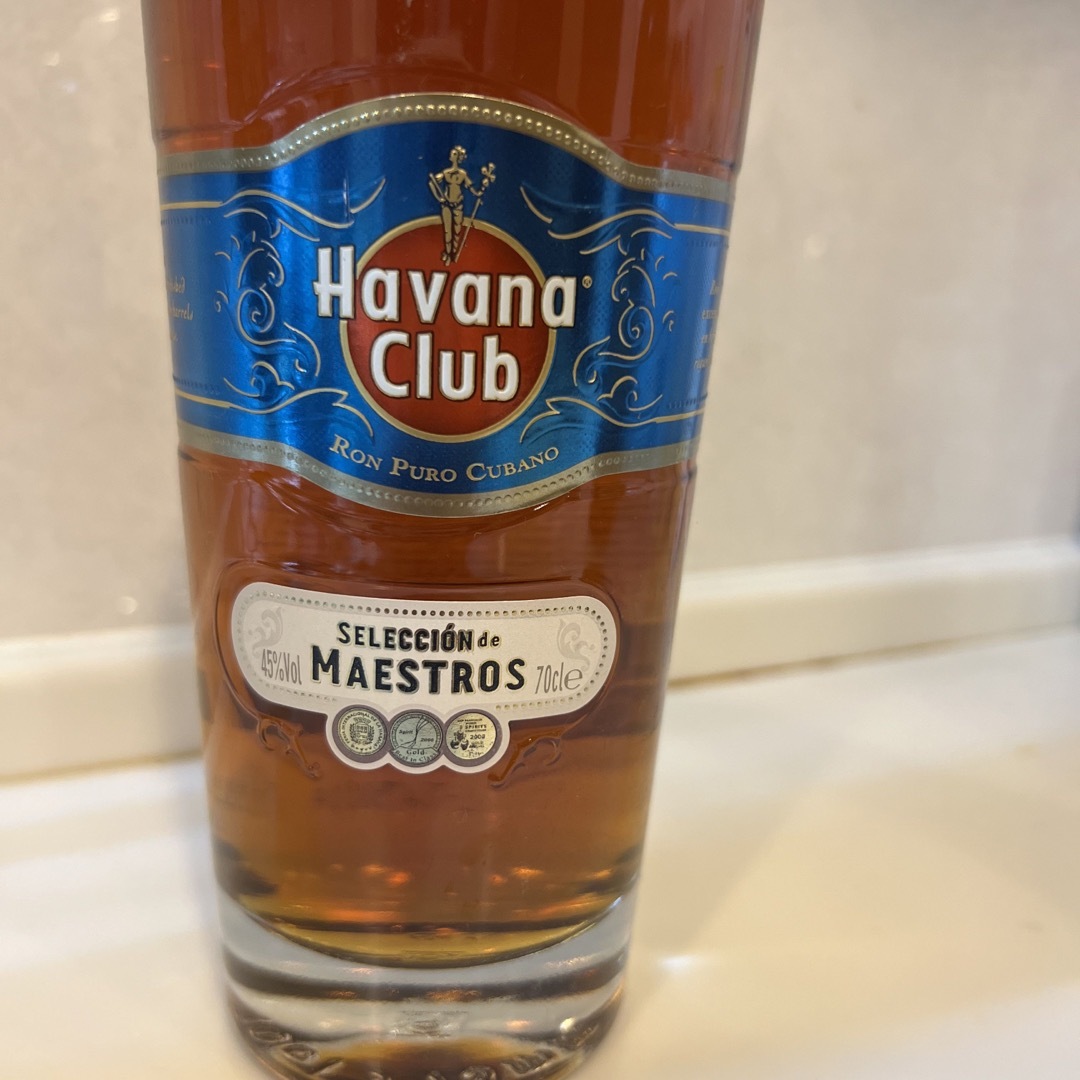 旧ボトル ハバナクラブ マエストロ Havana Club ラム キューバ産