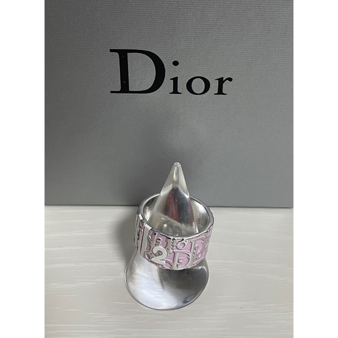 Christian Dior オール トロッター ロゴ リング ピンク系 - リング(指輪)