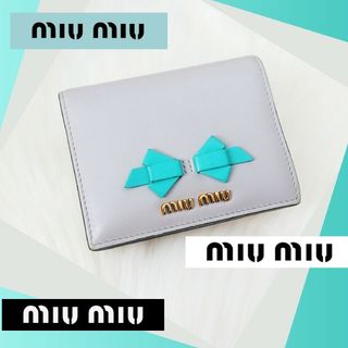 miumiu - 【特別価格】極美品❤︎miu miuリボンシェブロンステッチ ...