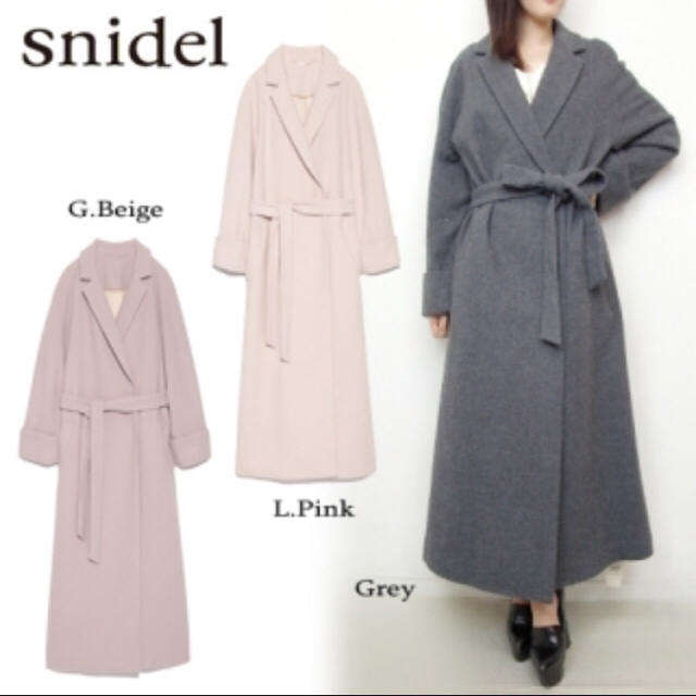 SNIDEL(スナイデル)のめそぽたみあ様専用 レディースのジャケット/アウター(ロングコート)の商品写真