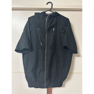 バートル(BURTLE)の空調服 半袖 遮熱性 アルミニスト DR0006 エアーセンサー1 クロダルマ (ブルゾン)