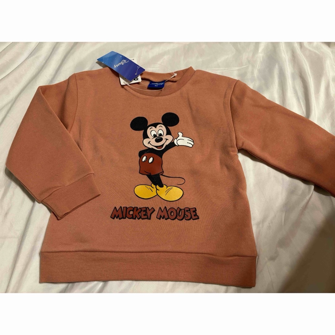 Disney(ディズニー)の【新品】ベビーザらス　レトロミッキートレーナー95 キッズ/ベビー/マタニティのキッズ服女の子用(90cm~)(その他)の商品写真