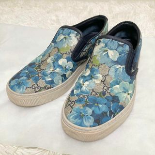 Gucci - GUCCI　GGブルームス　スリッポン　花柄　26.0cm　メンズ