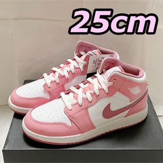Jordan Brand(NIKE) - NIKE エア ジョーダン 1 ミッド コーラル