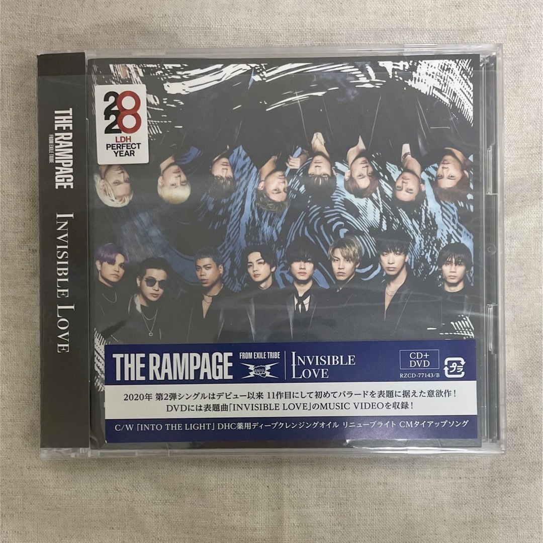 THE RAMPAGE(ザランページ)のINVISIBLE LOVE（DVD付） エンタメ/ホビーのCD(ポップス/ロック(邦楽))の商品写真