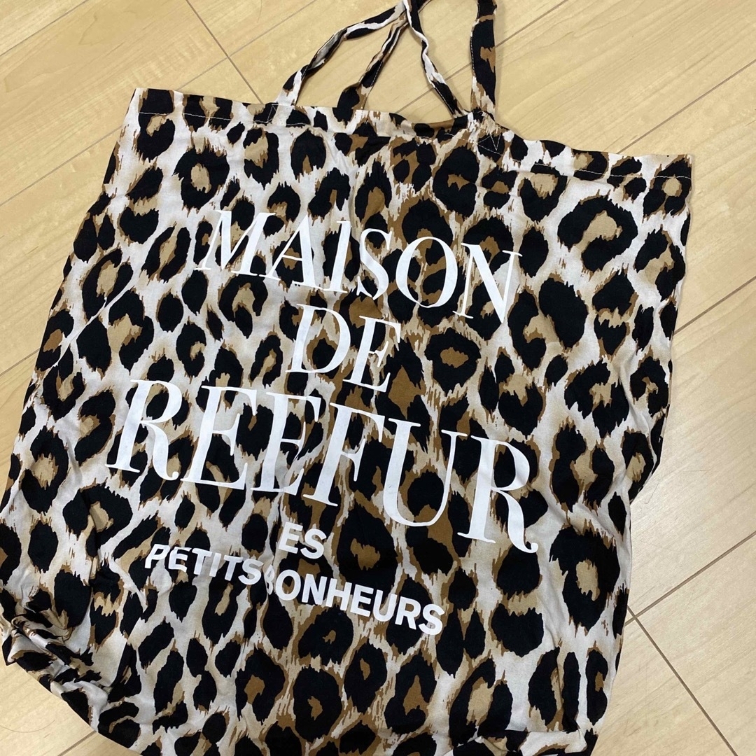 Maison de Reefur(メゾンドリーファー)の最終価格⚠️メゾンドリーファーエコバッグ付き大きめトートバッグ旅行バッグ レディースのバッグ(トートバッグ)の商品写真
