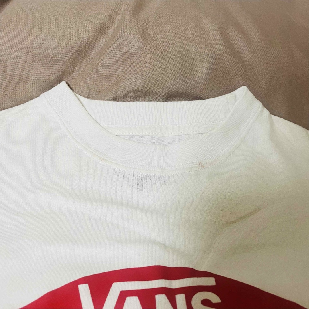 VANS(ヴァンズ)の人気デザイン！vans使える白Tシャツ(´∀｀) レディースのトップス(Tシャツ(半袖/袖なし))の商品写真