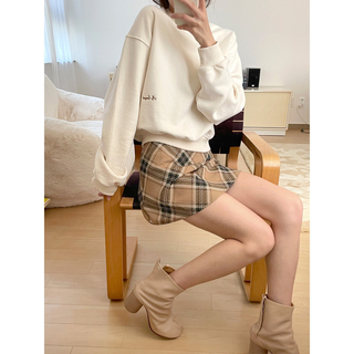 MY SAMOYED マイサモエド / Check Mini Skirt(ミニスカート)