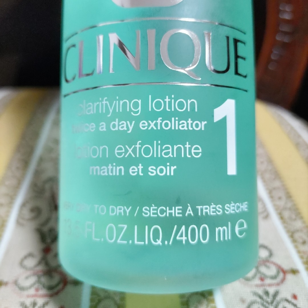 CLINIQUE(クリニーク)の【新品未使用】クリニーク クラリファイングローション1 400ml コスメ/美容のスキンケア/基礎化粧品(化粧水/ローション)の商品写真