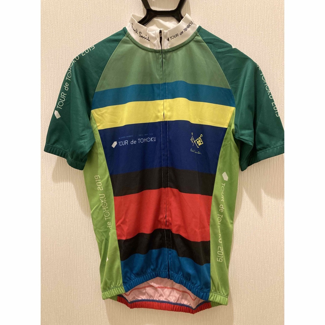 貴重レア未使用タグ付Paul Smith × ツールド東北 サイクルジャージポールスミス