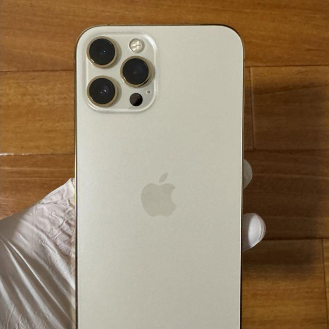 100% ほぼ新品 iPhone 12 pro ゴールド256GB SIMフリー