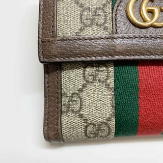 Gucci - 【美品】GUCCI 正規品レシート有 フレンチフラップウォレット