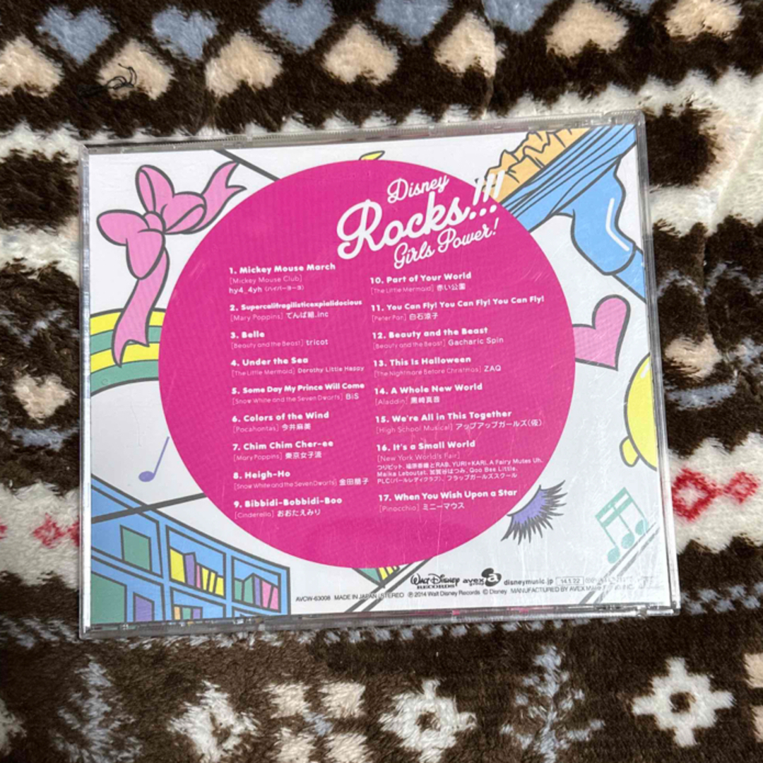 Disney(ディズニー)のDisney Rocks！！！ Girl's Power！ エンタメ/ホビーのCD(ポップス/ロック(邦楽))の商品写真