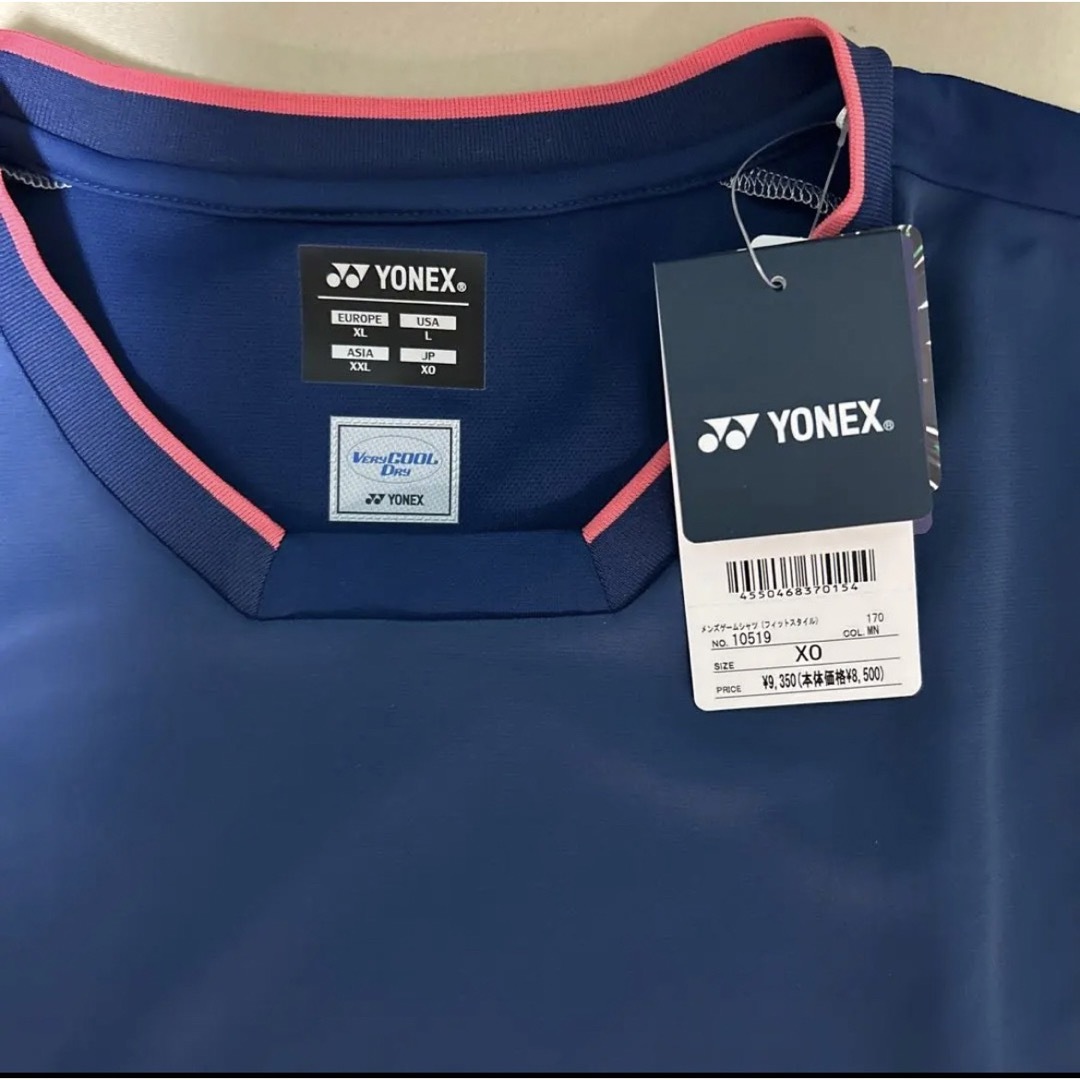 【新品】ヨネックス　yonex 2023年日本代表モデル　ゲームシャツ　XO